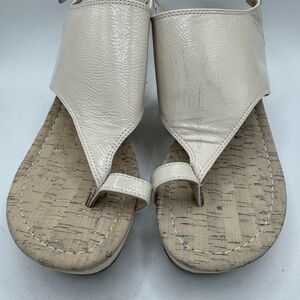 Donald J. Pliner Cream Sandals with Minimalist Design
